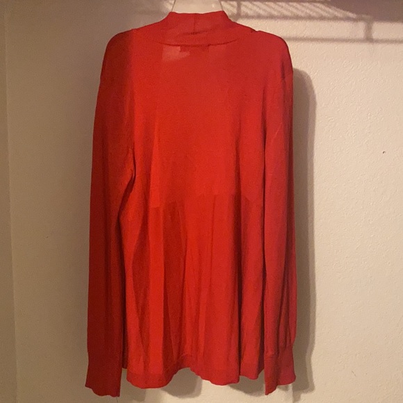 Liz Claiborne Lightweight Open-Front Cardigan Sweater - Picture 3 of 6